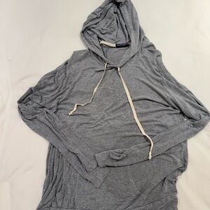 Brandy Melville Grey Pullover Hoodie
